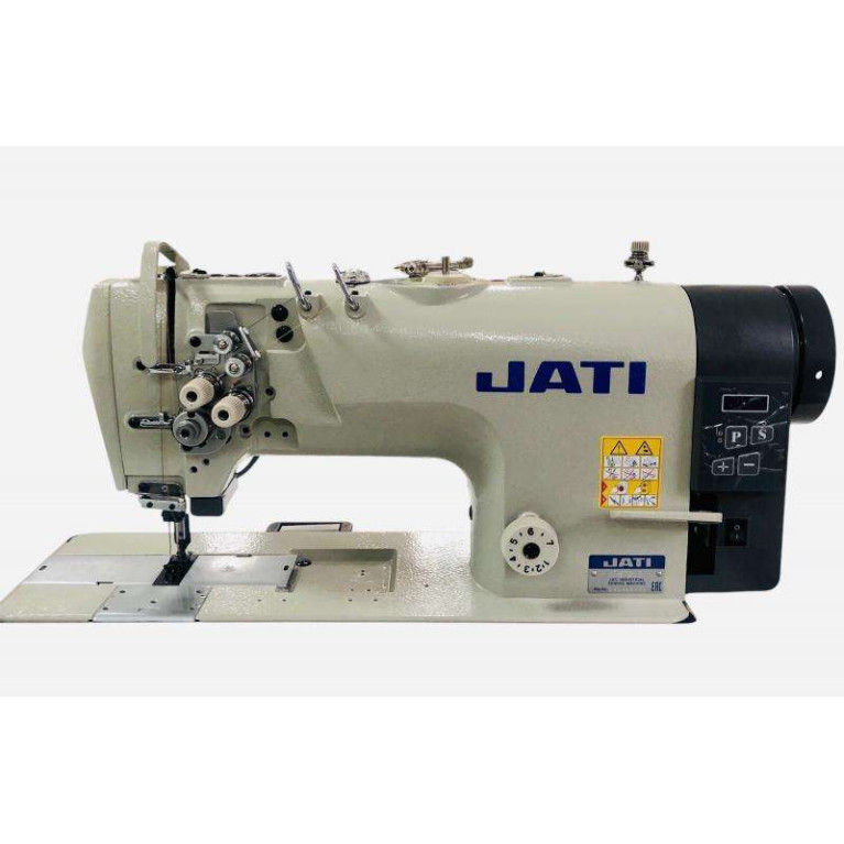 Промышленная 2-х игольная швейная машина без отключения игл JATI JT-8721D (голова), прямой привод