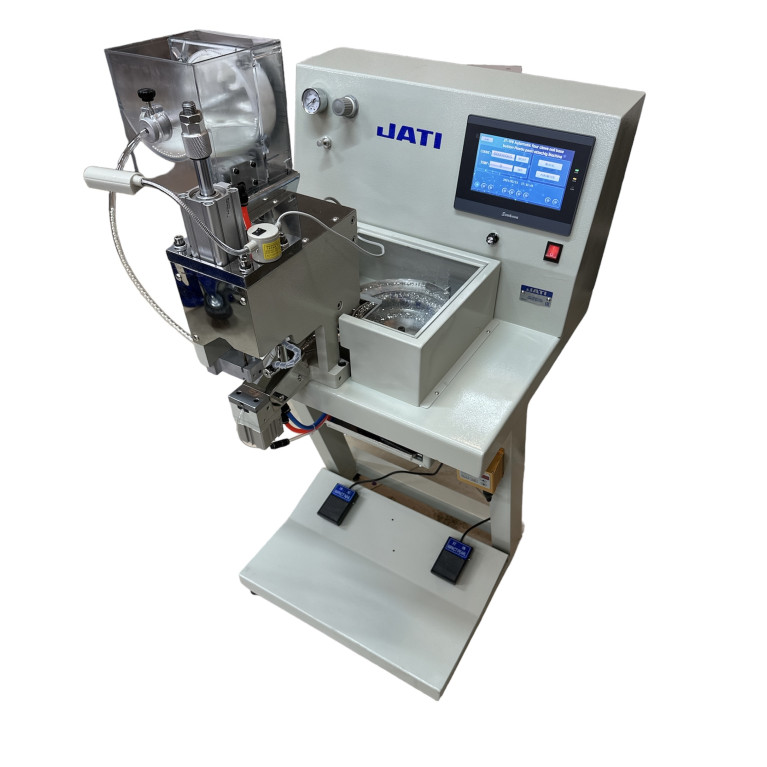 Автоматический пресс для установки технических бус (жемчужин) JATI JT-198